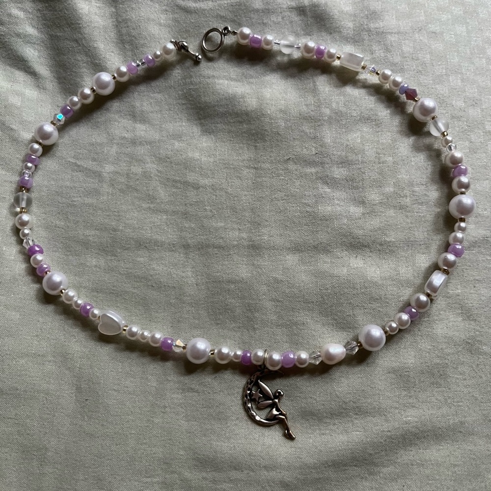 Fairy beaded necklace